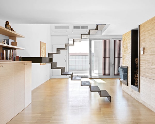 3 Distinctive Stair Designs in One Dwelling